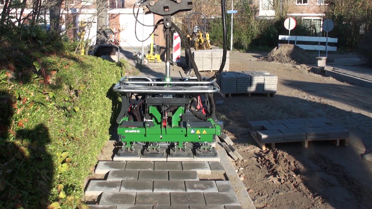 Vacu&uuml;m 12 frame  Tegels herbestraten