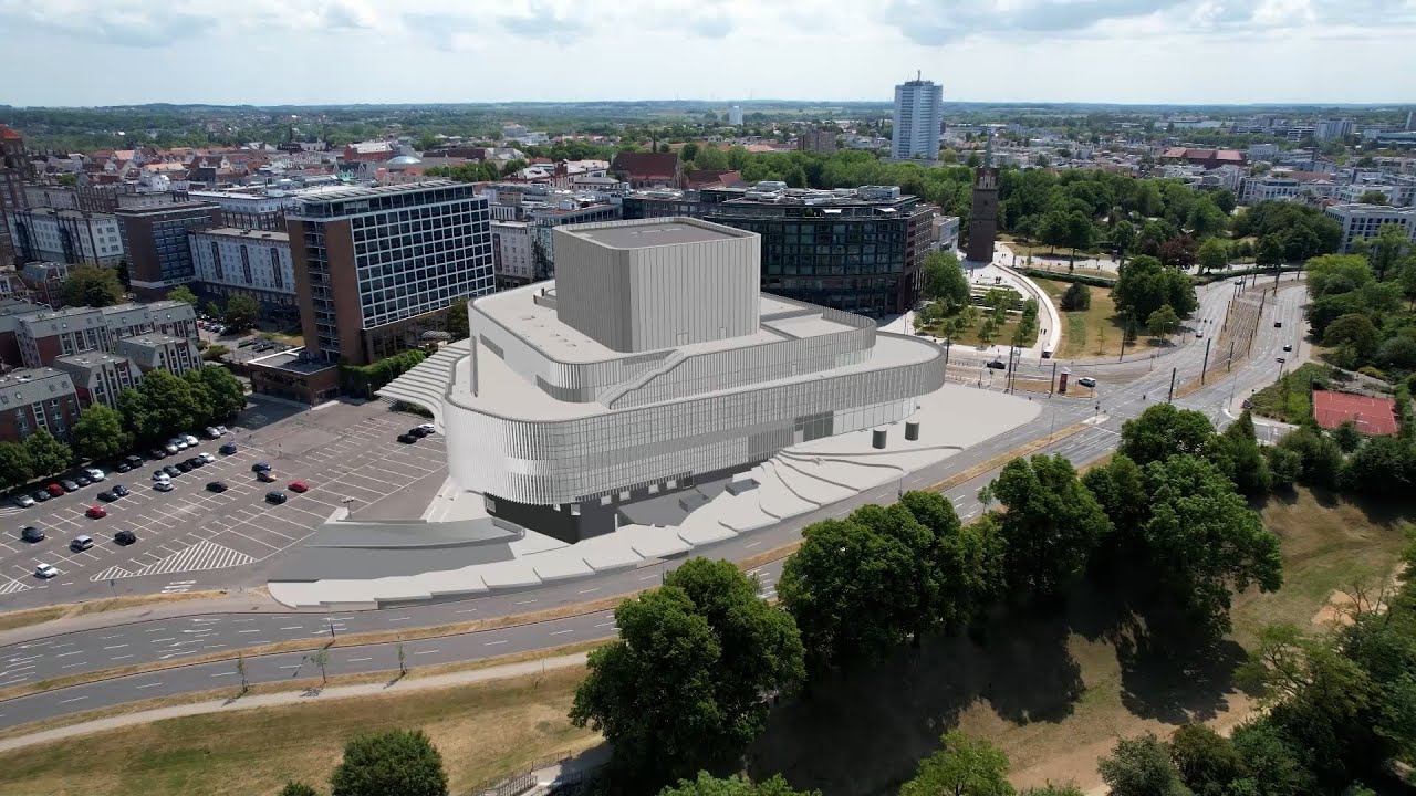 Jahrhundertbau in Rostock: Planungen für das neue Volkstheater auf der Zielgeraden