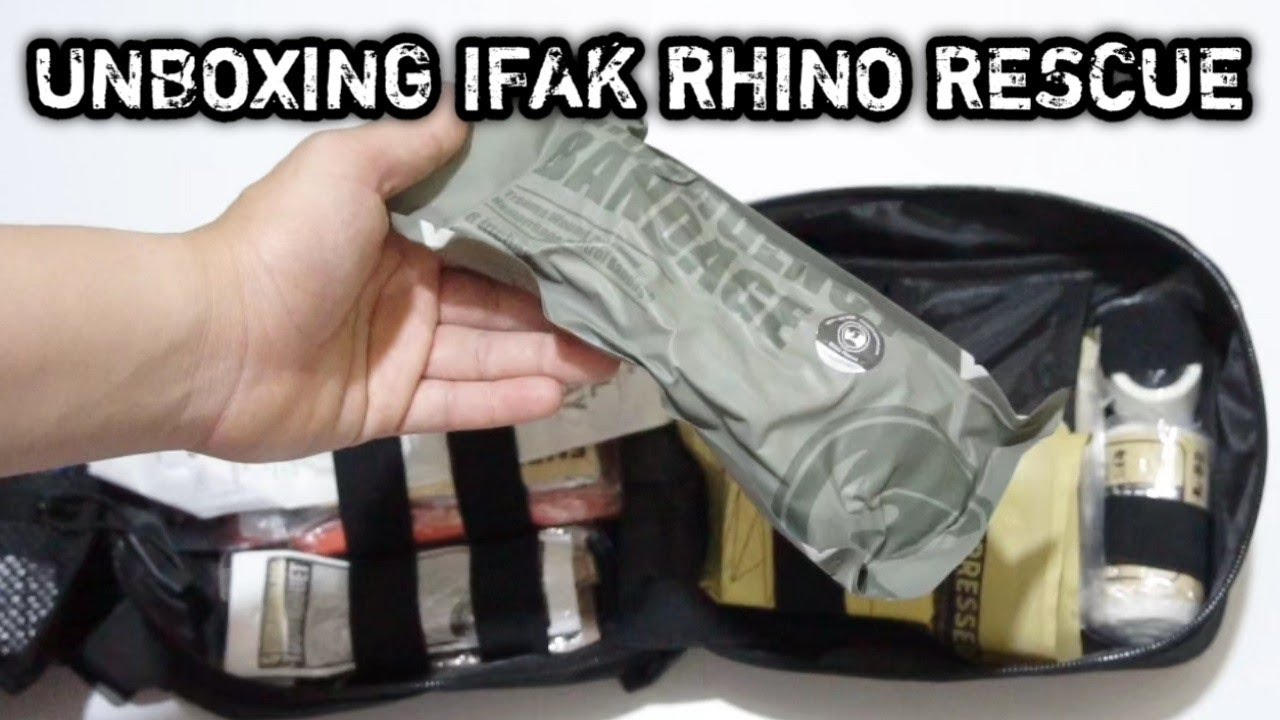UNBOXING IFAK RHINO RESCUE