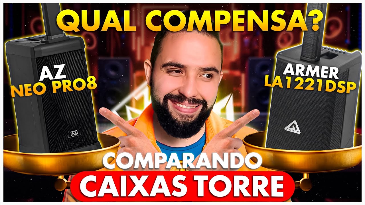 Armer LA1221DSP ou AZ Neo Pro 8 - Qual é a melhor pra VOCÊ?