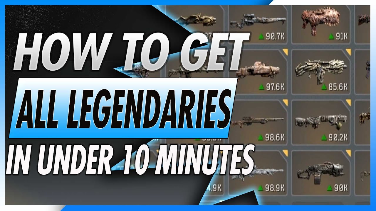 Outriders - How To Get ANY/ALL Legendaries in under 10 minutes! INSANE 