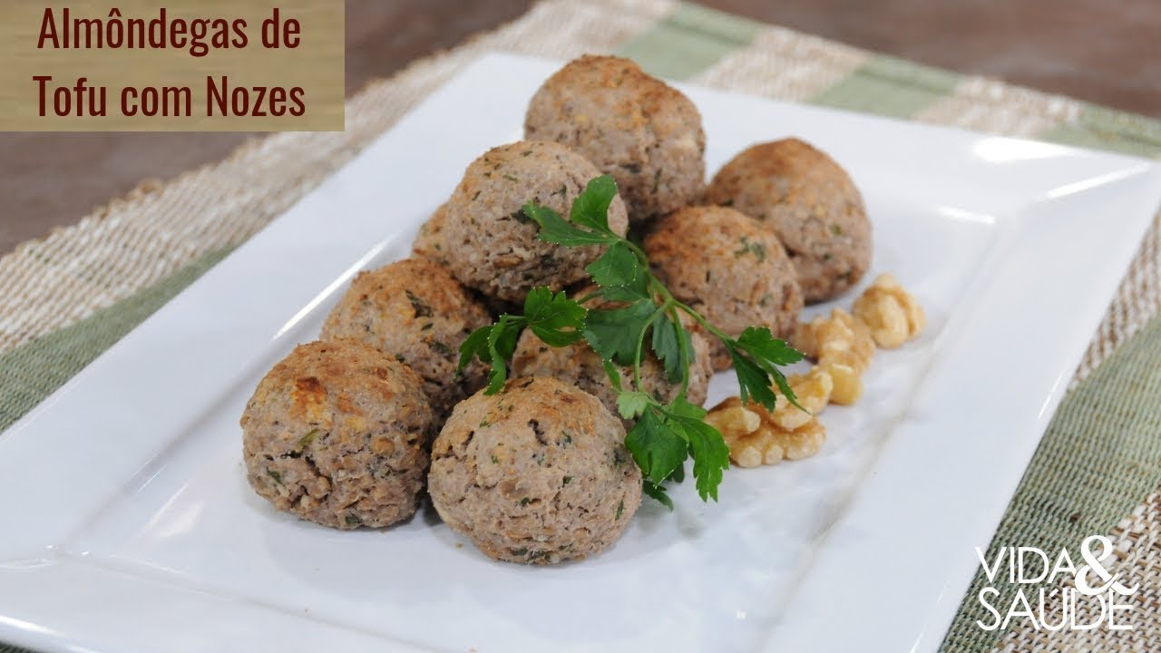 Receita: Almôndegas de tofu com nozes / Tema: Quanto custa ser saudável? (11/02/19)