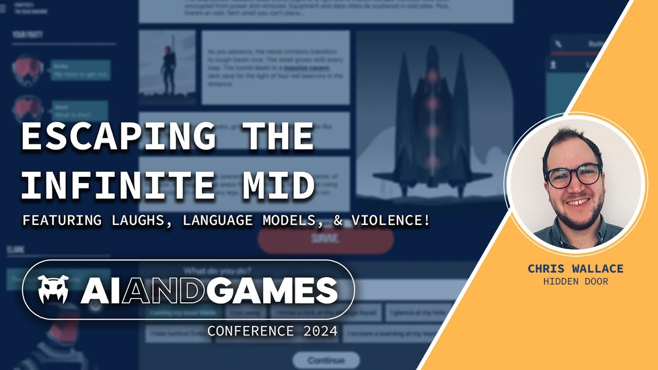 Escaping the Infinite Mid - How to Use Large Language Models in Games | AI and Games Conference 2024