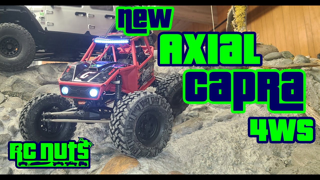 Axial Capra 4ws and how to put on dx5c