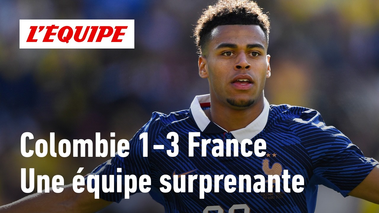 Colombie 1-3 France : Thuram et Dou&eacute; brillent dans le festival offensif des Bleus, le d&eacute;brief