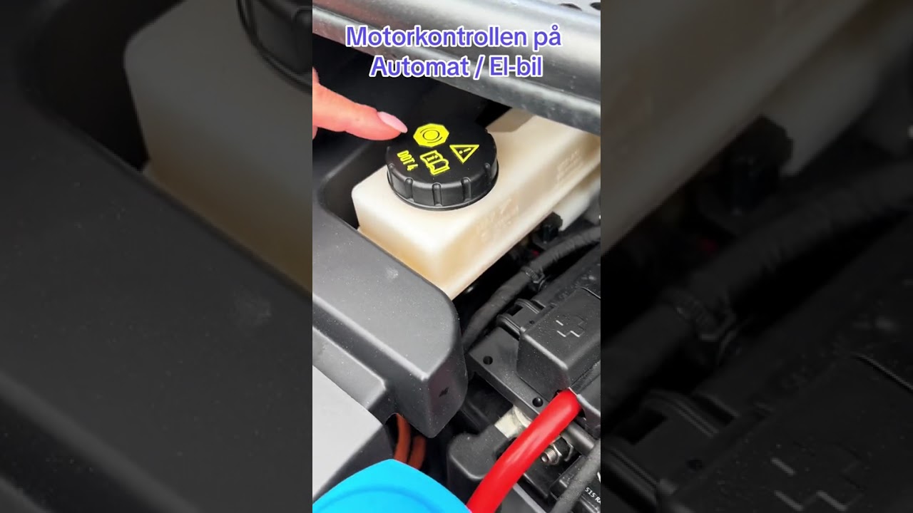 Säkerhetskontroll: MOTOR (automat) - inför uppkörning B-körkort.