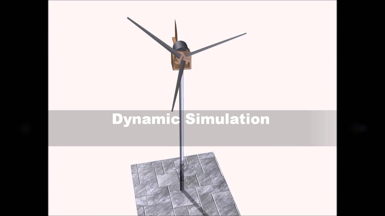 Wind Turbine dynamic and stress analysis simulatio