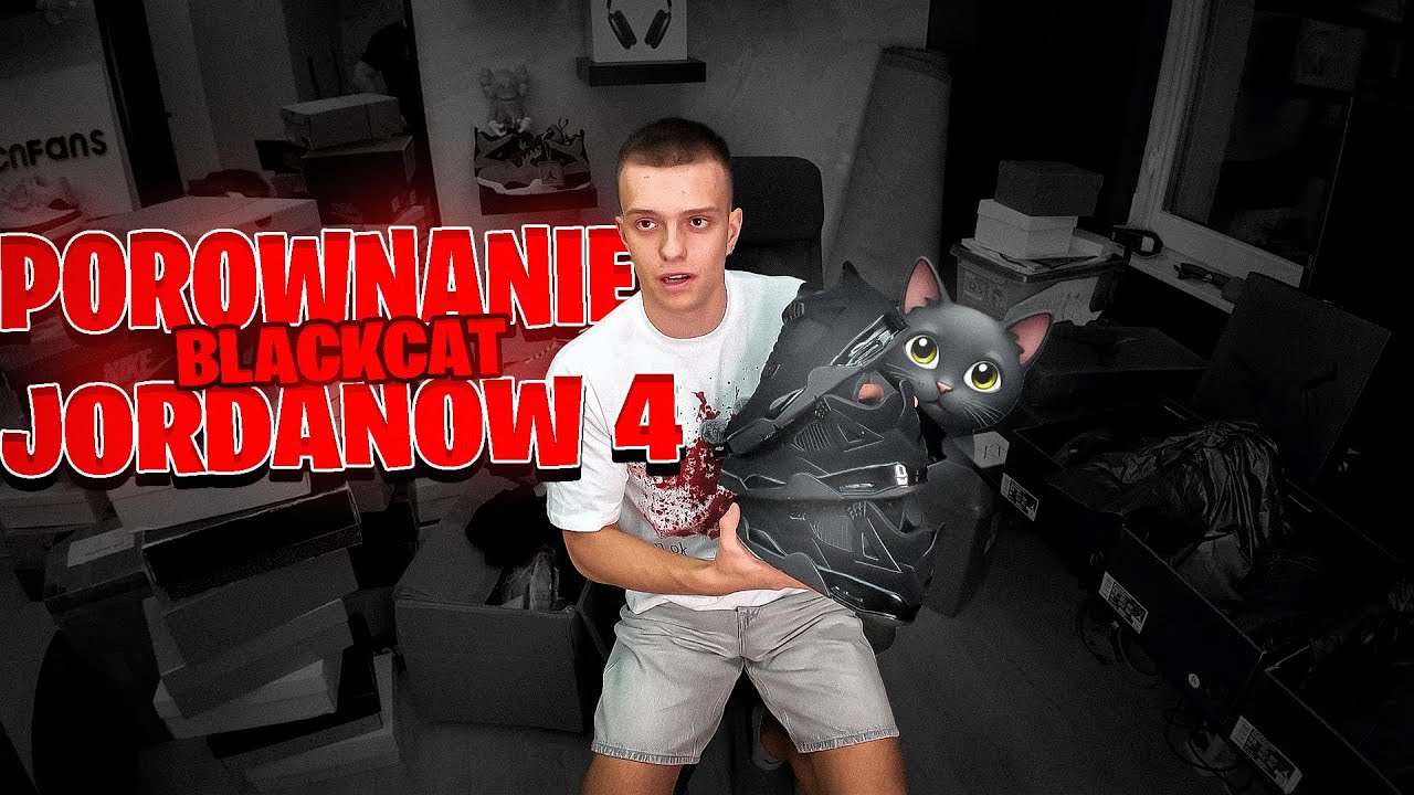 GX, KX czy KZ? Testujemy budżetowe i najlepsze Jordany 4 BLACK CAT!