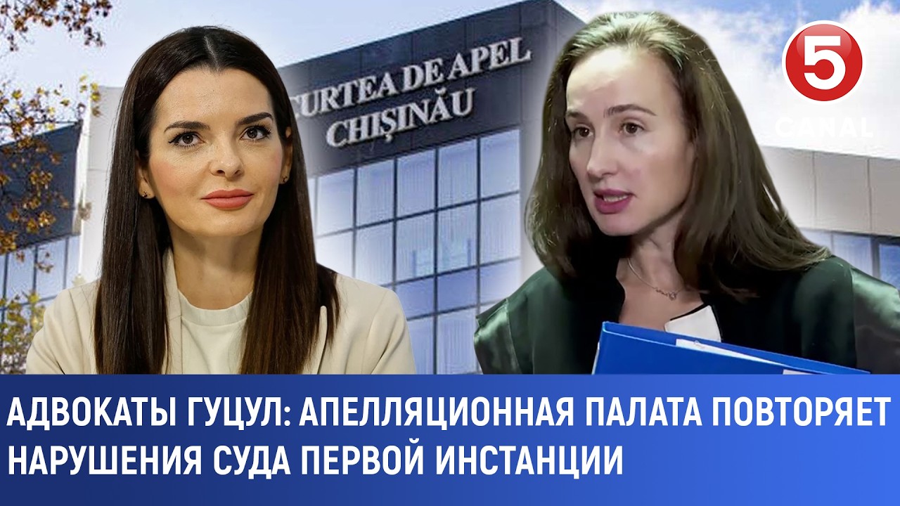 Адвокаты Гуцул: Апелляционная палата повторяет нарушения суда первой инстанции