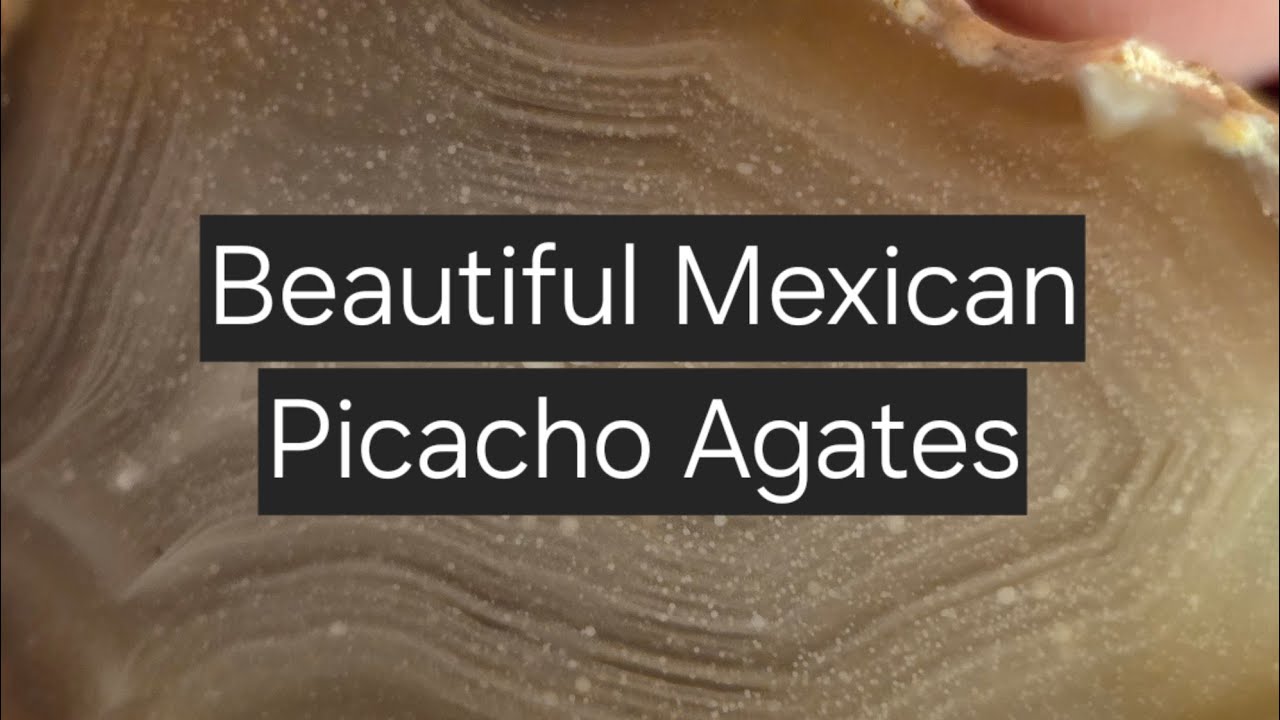Cutting Picacho Agates From Mexico