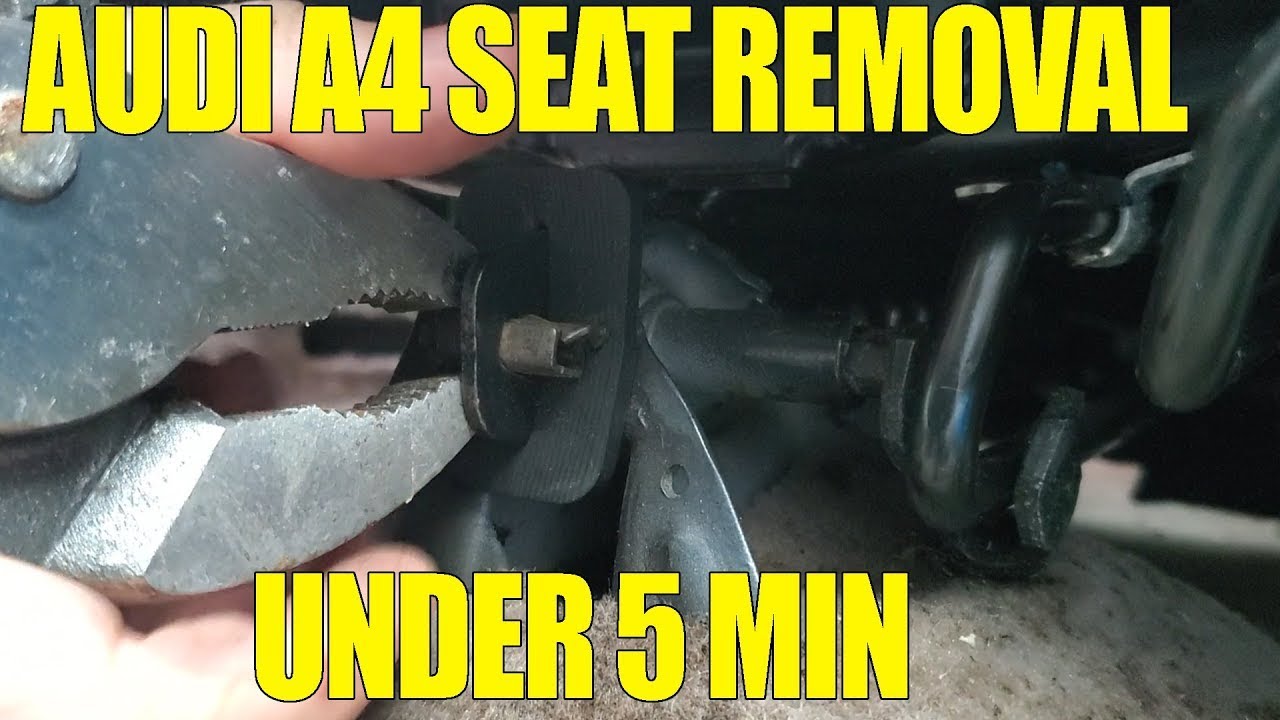 How to remove the Front seats - Audi A4 B5