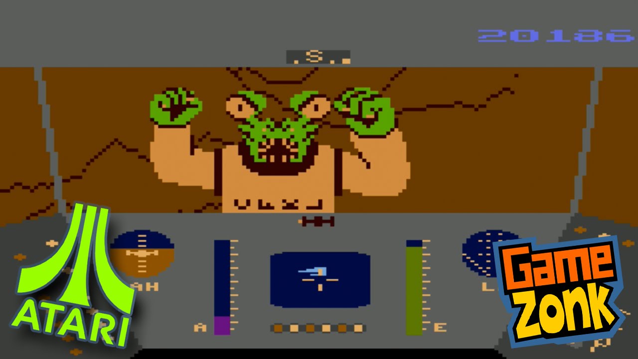 Rescue on Fractalus - Atari XL/XE - Commentary and Play Through