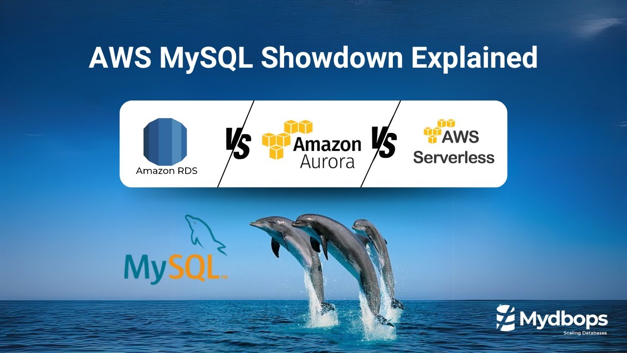 AWS MySQL Showdown RDS vs  RDS Multi AZ vs  Aurora vs  Serverless   Mydbops MyWebinar Edition 41