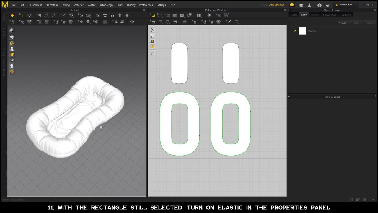 Make An Inflatable Boat In Less Than *5 Minutes* | Marvelous Designer Tutorial