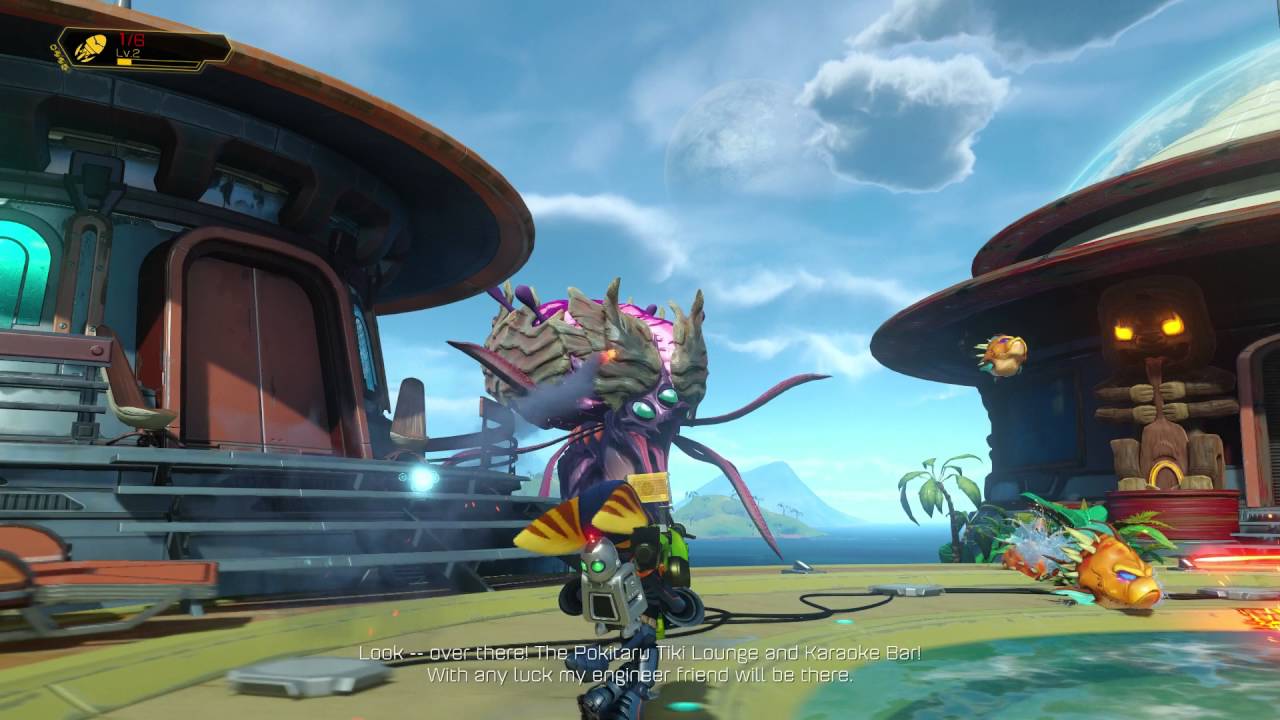 Ratchet & Clank (2016) Pokitaru Jowai Resort Gameplay Walkthrough PS4 [Playthrough Part 8]