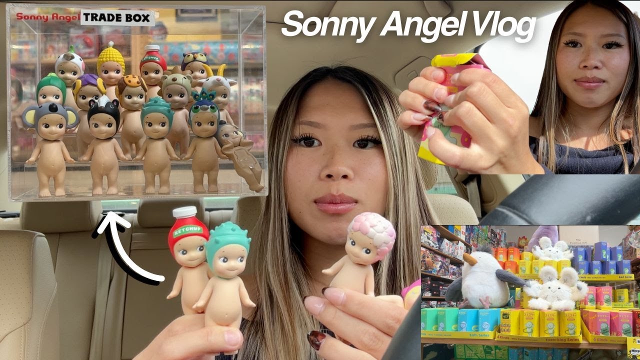 Видеоблог о покупках в Smiskis, Miniso и Sonny Angel Trading