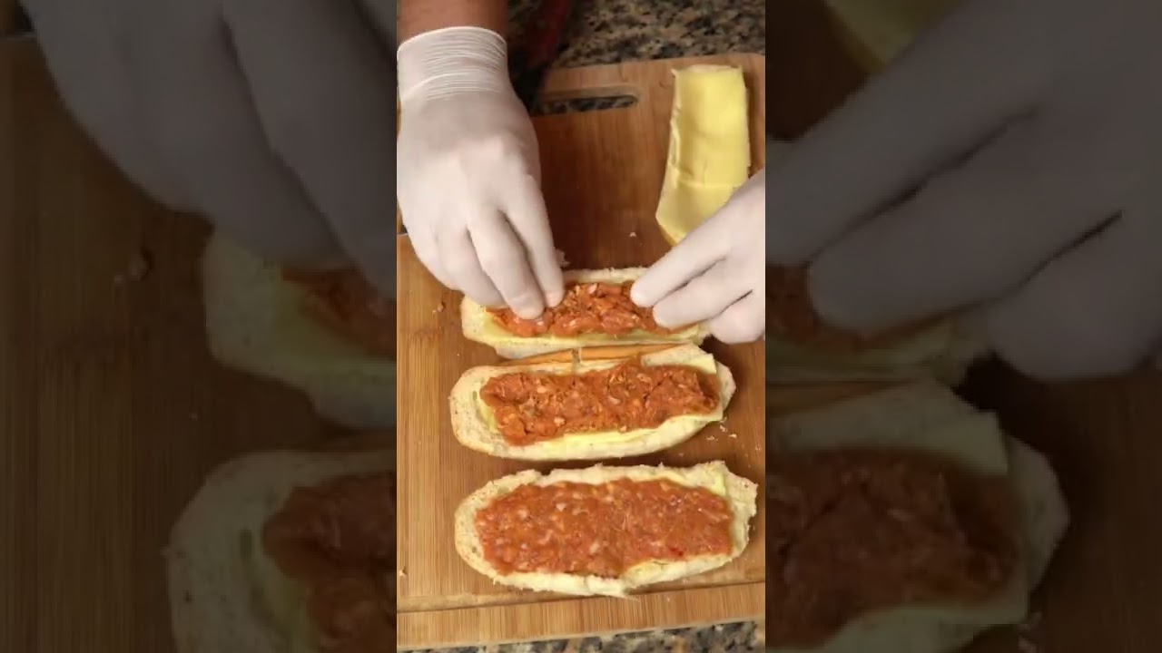 Pan parrillero #chorizos #chorizo #longaniza #linguica #recetas #asados #asmr #parrilla #foodlover