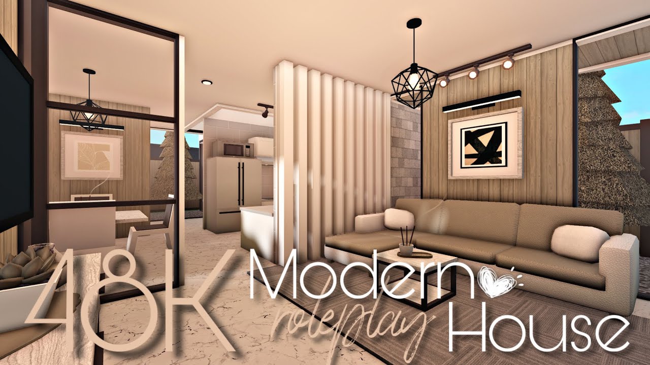BLOXBURG: 48K MODERN ROLEPLAY HOUSE | ROBLOX HOUSE BUILD