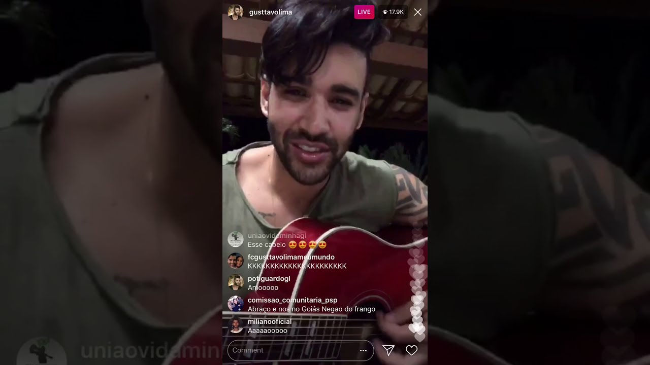 Gusttavo Lima - Amor de violeiro (Ao Vivo - Instagram )