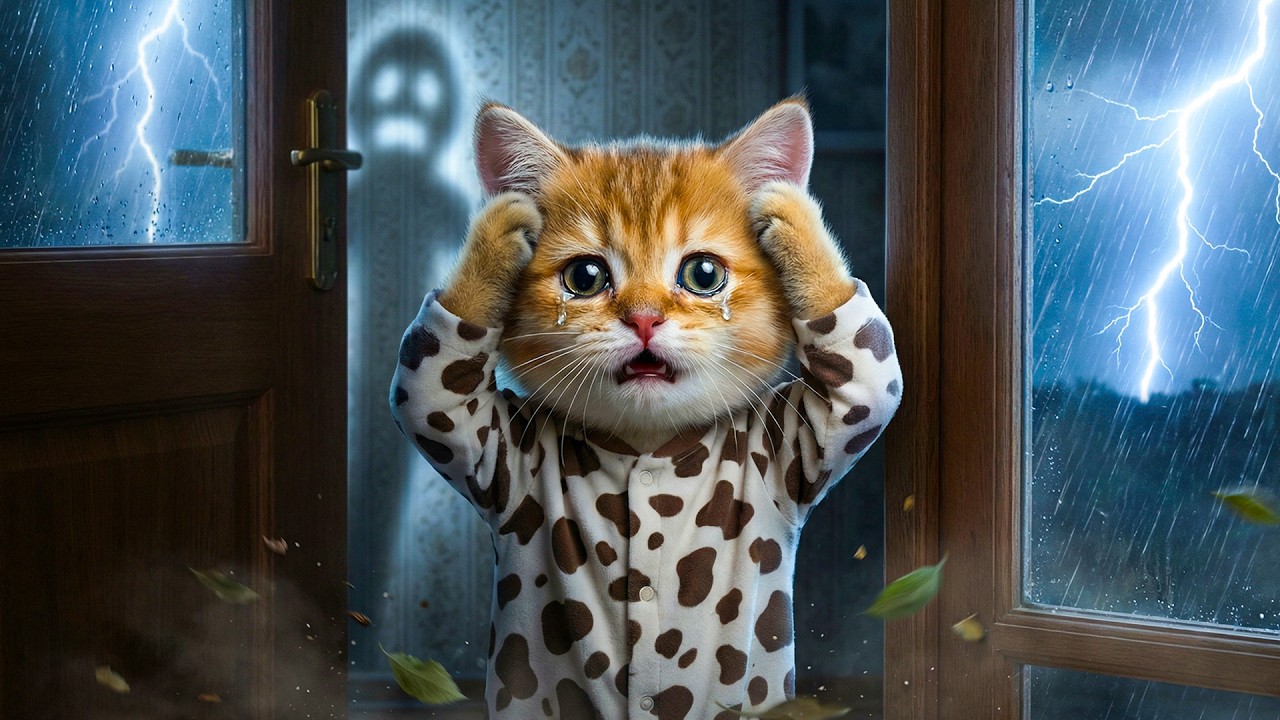 Ginger Kitten Is Home Alone &ndash; Strange Things Happen While Mama Cat Is Away! 👻🐱
