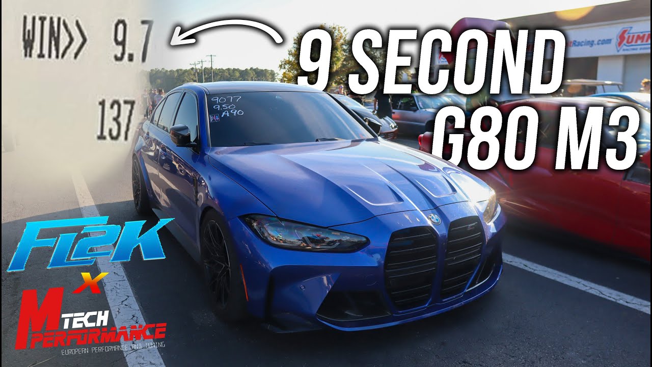BMW G80 M3 RAN 9.XX SECOND AT FL2K! (9 SECOND G80 M3) #G80M3 #FL2K
