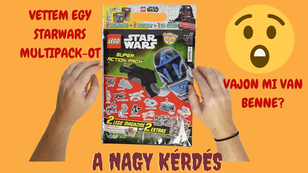 Ma egy StarWars Multipack-ot vettem - vajon mi van benne?