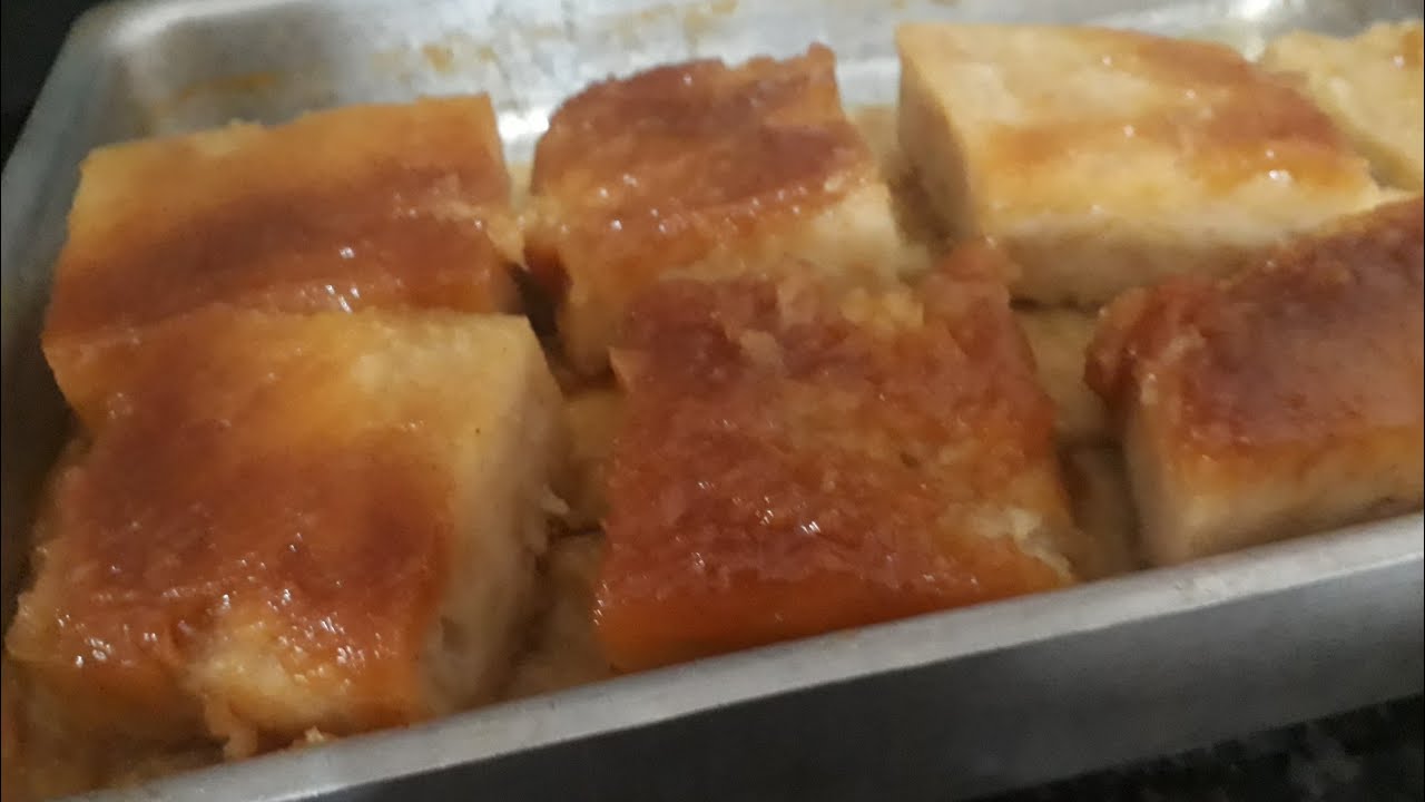 Pudim de pão a moda antiga