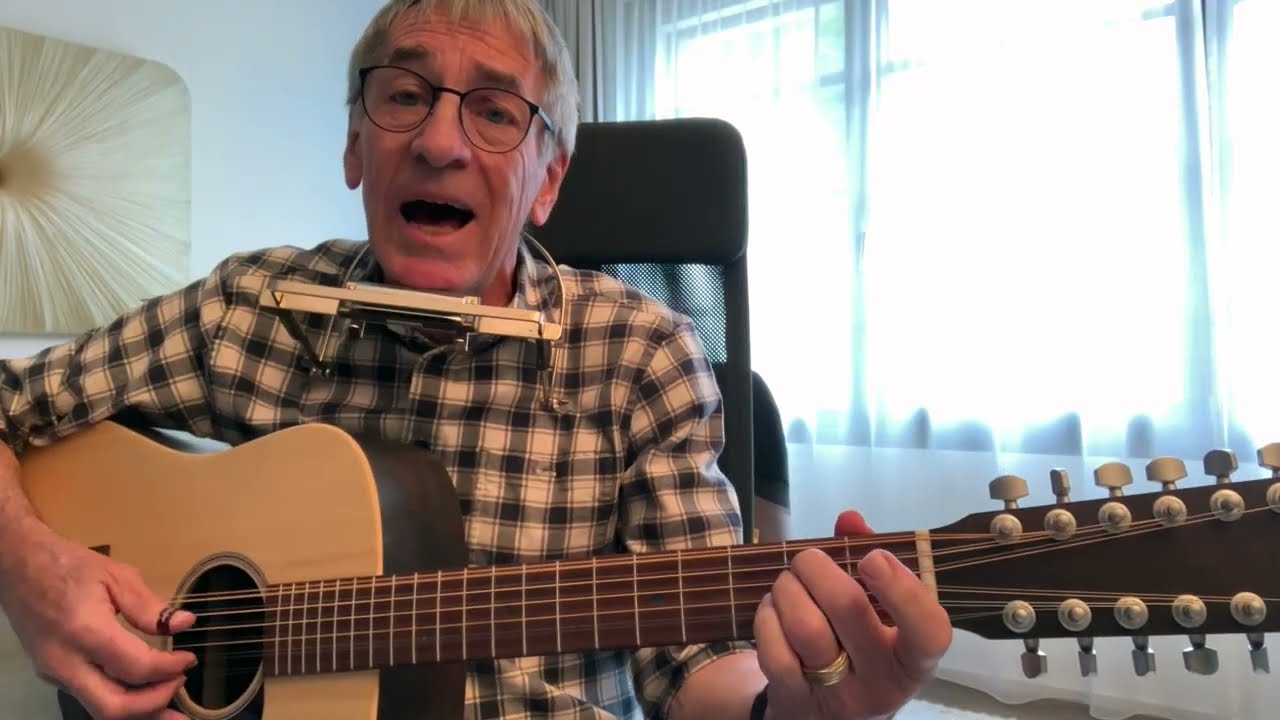 Blowing in the wind (Bob Dylan) performed by Heinz Notter