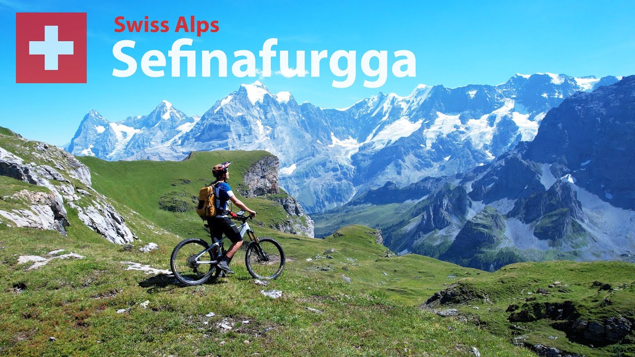 In un dipinto con Eiger, Monch, Jungfrau | Orbea Wild 2023  | Swiss Alps