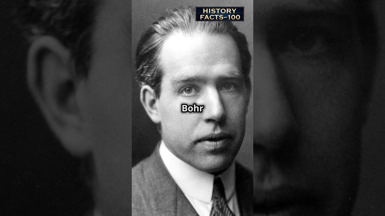 Niels Bohr Quantum Physics Pioneer! #NielsBohr #QuantumPhysics #HistoryFacts-100 #ScientificGenius