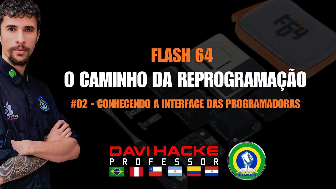 Flash 64 - Conhecendo as Interfaces das Programadoras