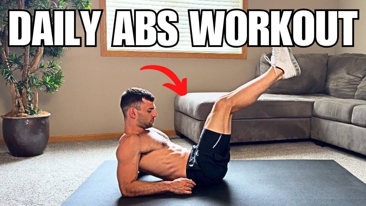 10 Min Everyday Ab Workout | Daily Core Workout for Six Pack Abs (Bodyweight Exercises Only)