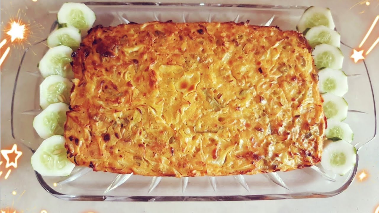 Torta di cavolo cappuccio buona e deliziosa/good and delicious cabbage pie