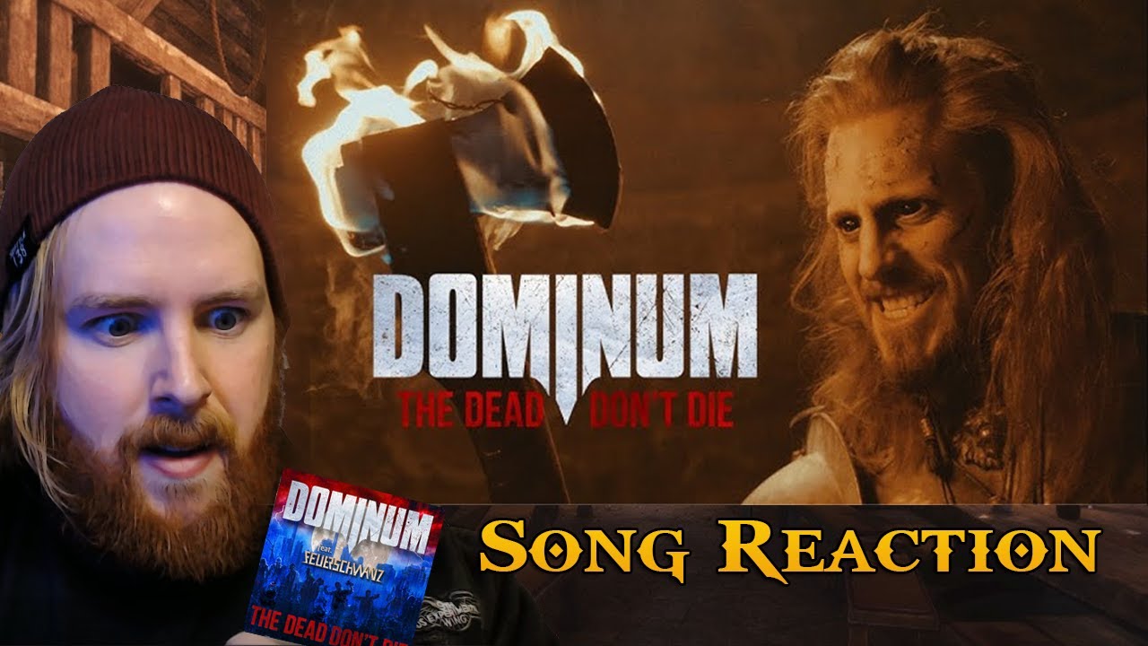 DOMINUM - The Dead Don't Die feat. FEUERSCHWANZ (Song Reaction)