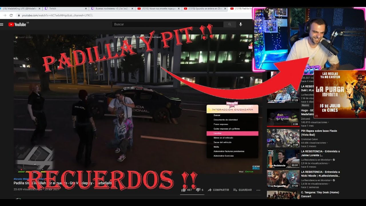 GOES_X  REACCIONA A UNO DE LOS MEJORES ENCUENTROS DE PADILLA Y PIT 🏝🔥😂
