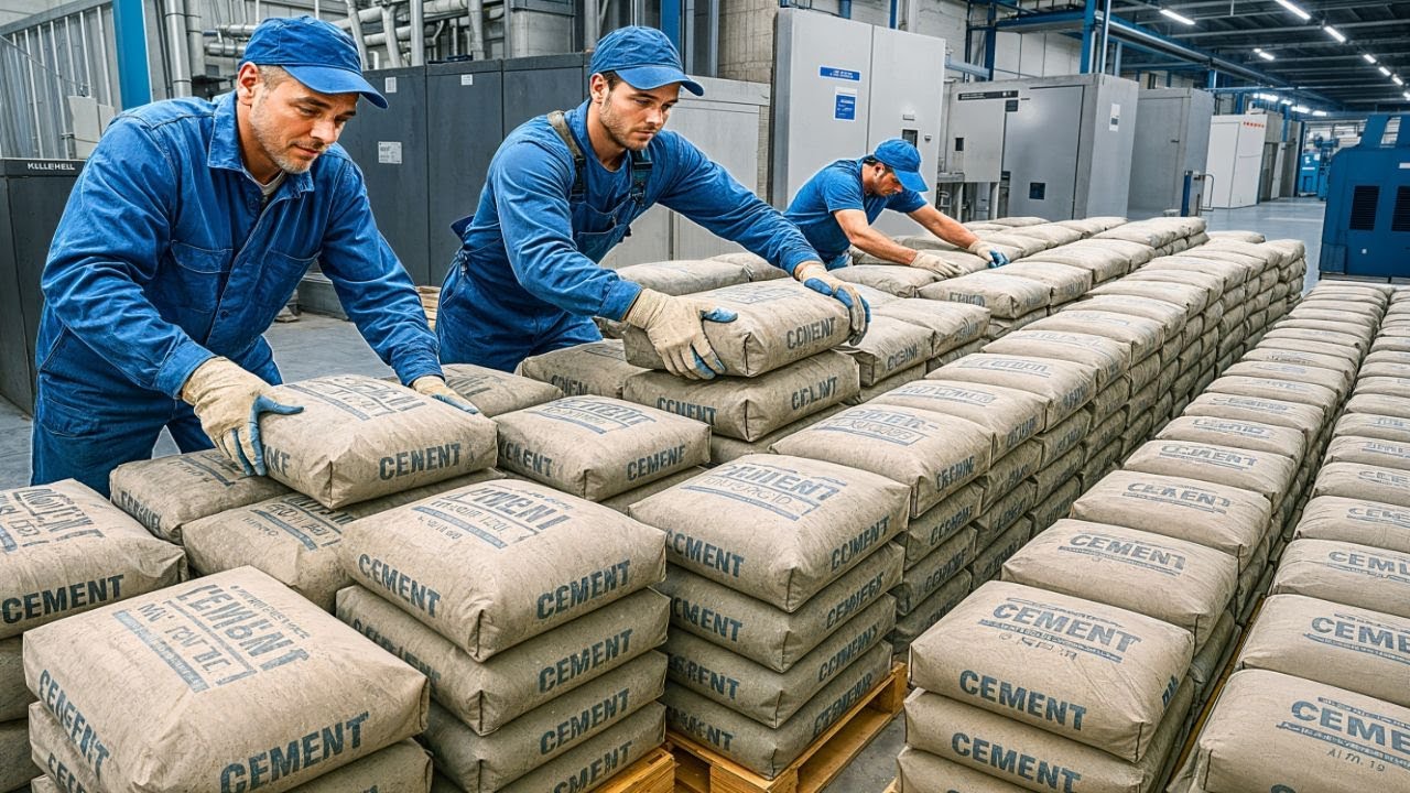 CÓMO se HACE el CEMENTO en las Fabricas más AVANZADAS del MUNDO | Mega Fabricas