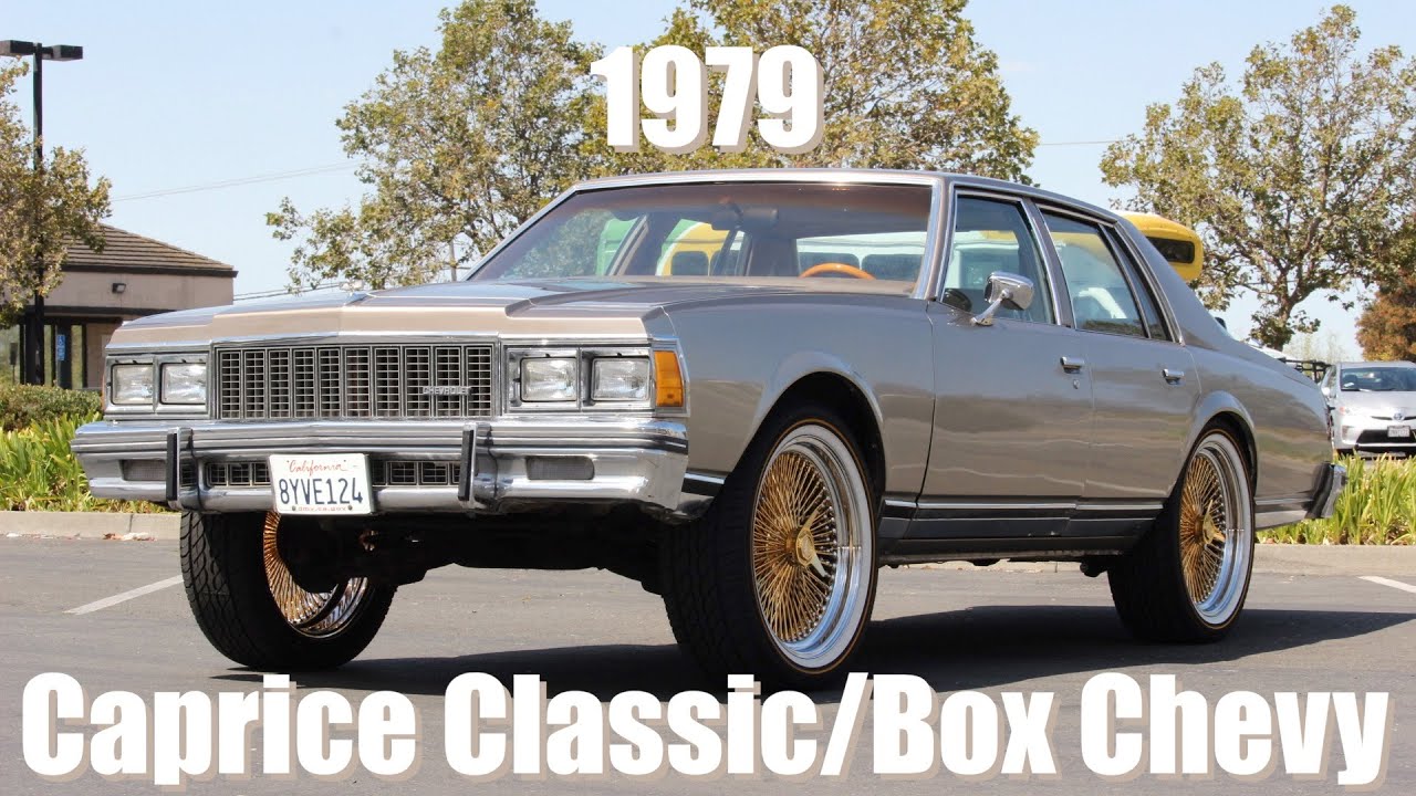 [CMC EXCLUSIVE] - 1979 Caprice Classic/Box Chevy CMC Family Member on Gold Zenith's and Vogues
