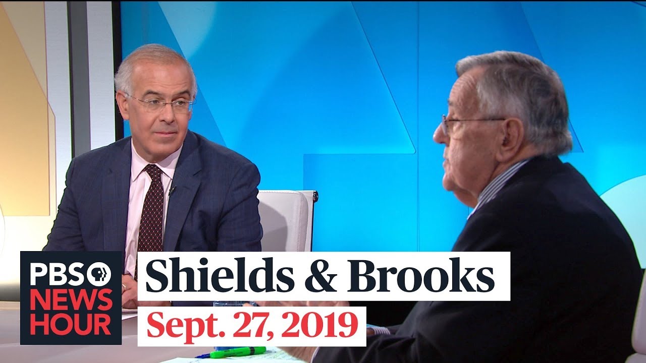 Shields and Brooks on the politics of impeachment