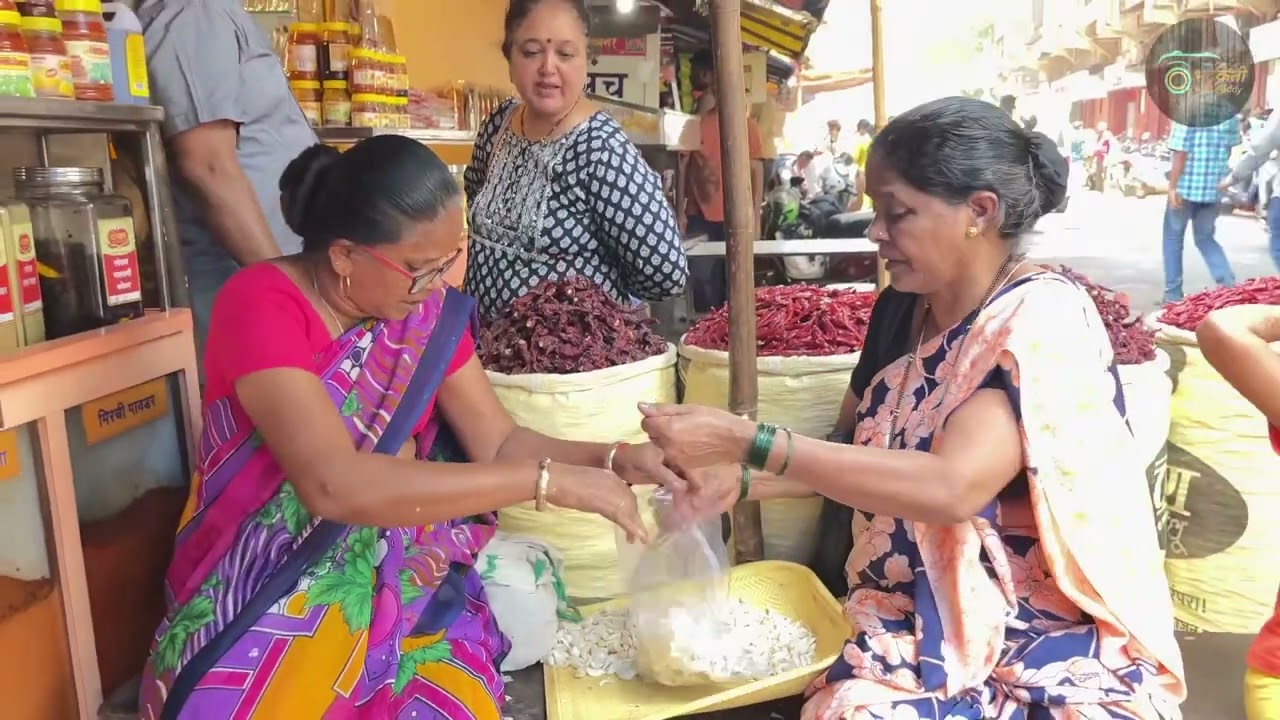 लालबाग - थोरात मसाले… मसाला मार्केट Lalbaug - Thorat Masale… Masala Market