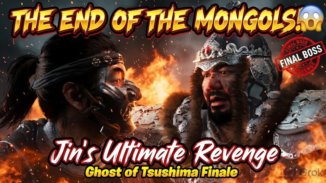 THE END OF THE MONGOLS! 😱 Jin's Ultimate Revenge - Ghost of Tsushima Finale