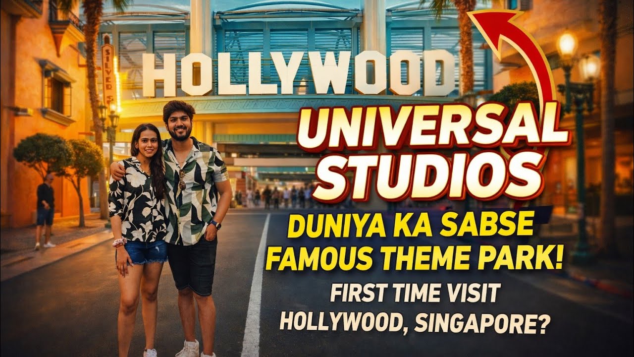 Universal Studios Singapore Full Tour 🎢 | Best Rides & Attractions You Can’t Miss!