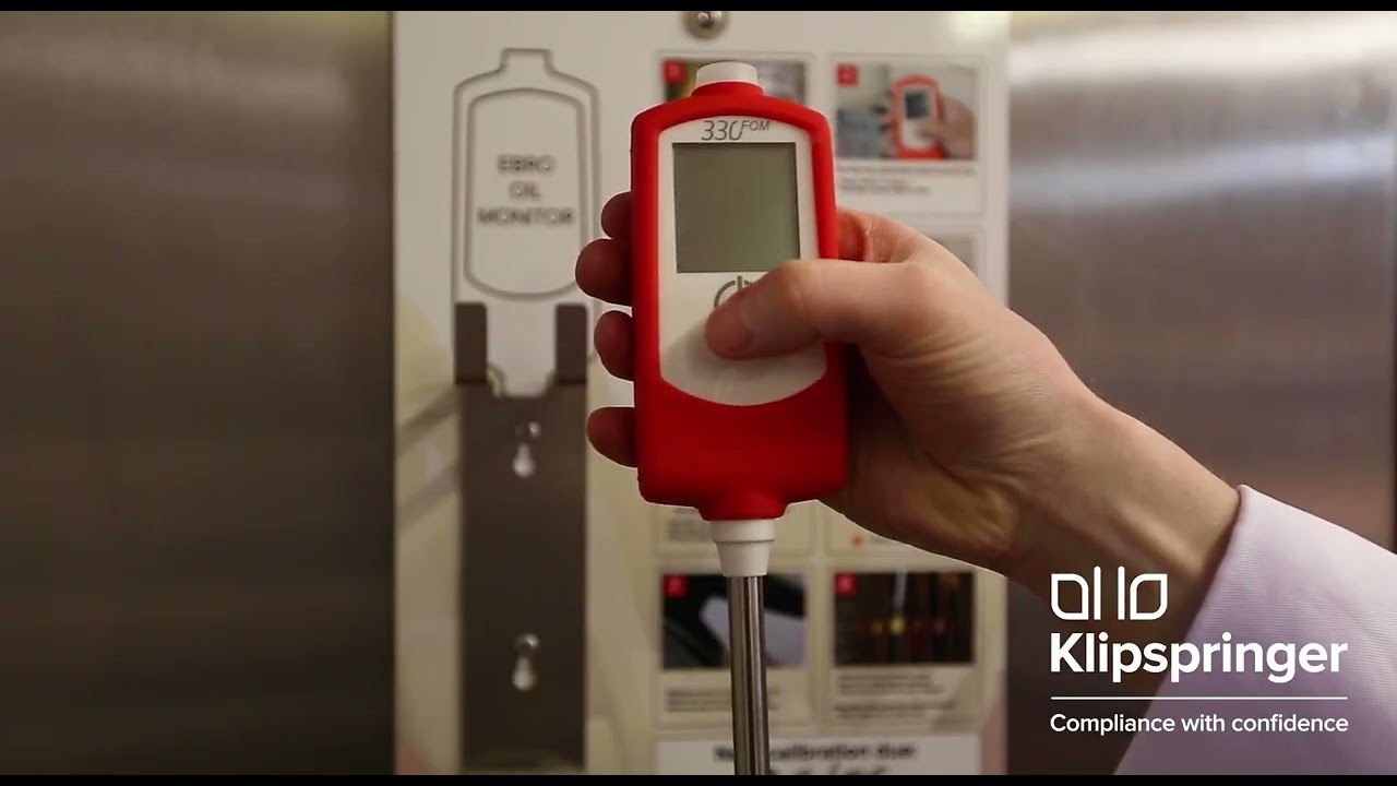 Monitoring Your Food Oil - How To Use And Care For Your FOM330 Food Oil Monitor | Klipspringer