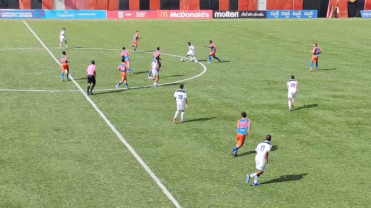 Potros del Este   vs  D A U   U 16 2do tiempo  21 de diciembre de 2025
