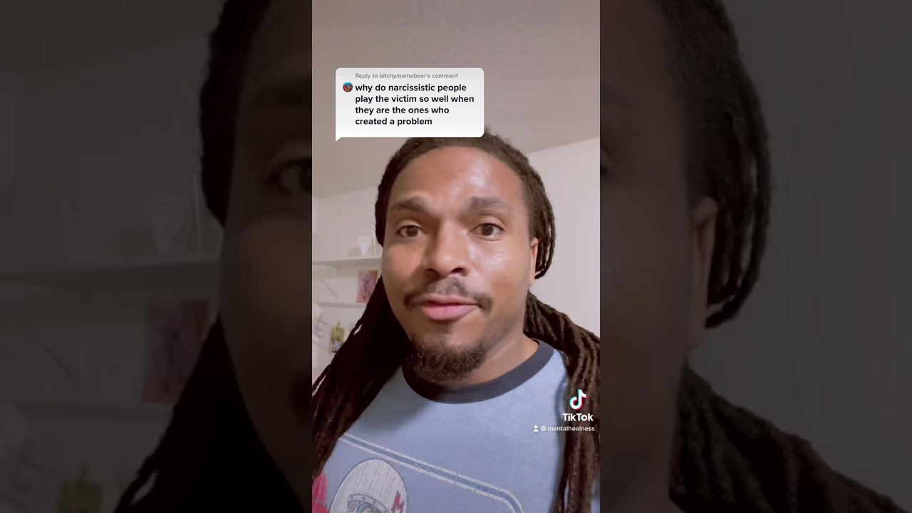 Narcissists love to play the victim