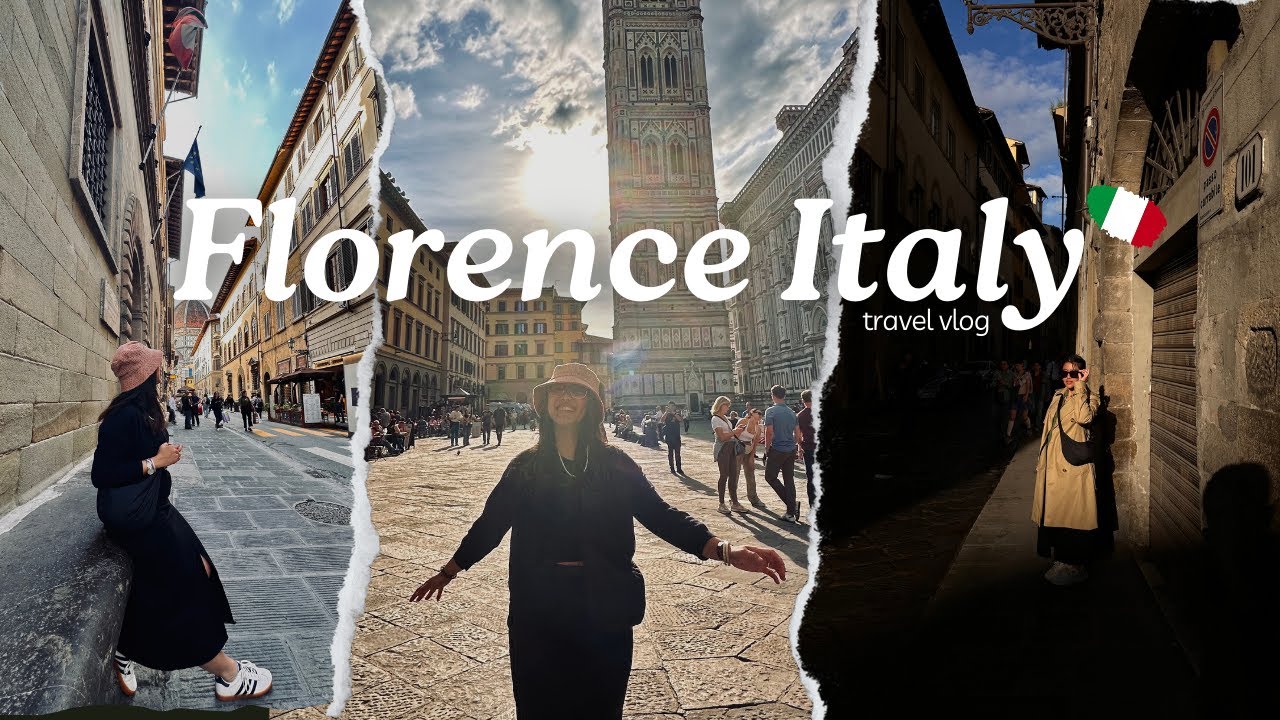 Trip to Florence, Italy 2024 - hotel room tour, places to visit, food trip and watching sunset 🌅