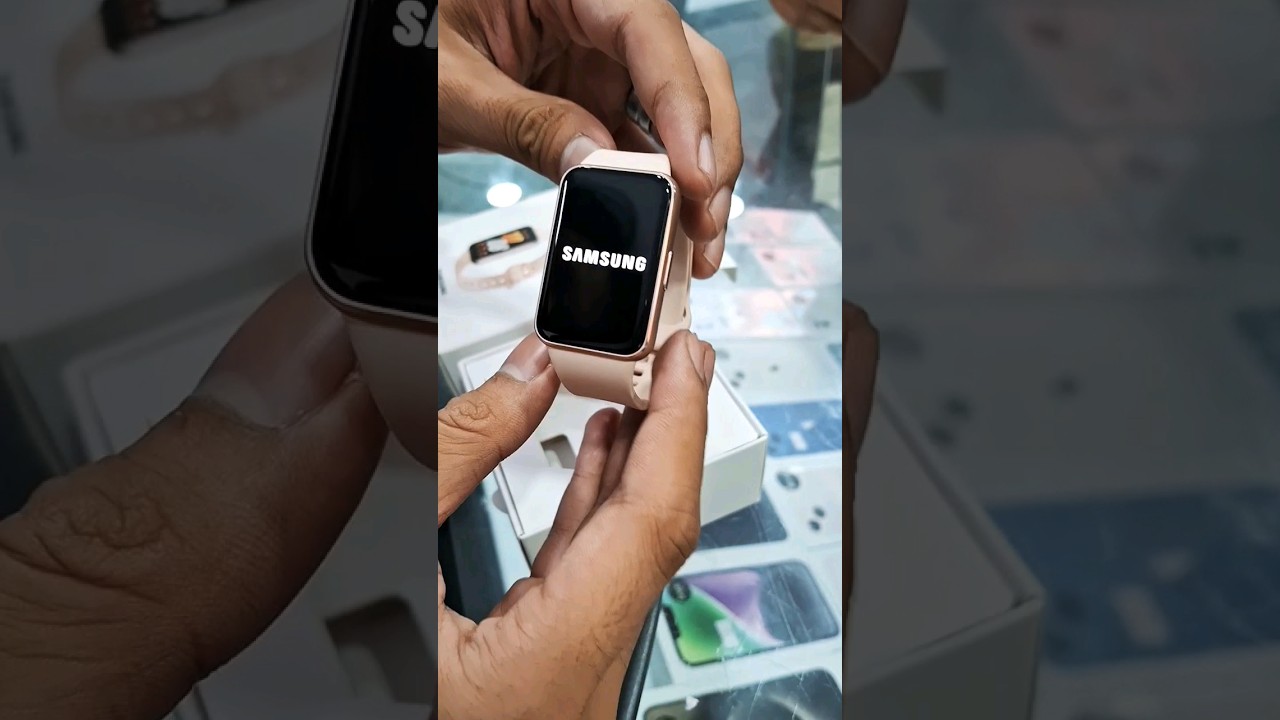 Unboxing Samsung Galaxy Fit 3 Fit3 Pink Gold #shorts #short #shortvideo #shortsvideo #galaxyfit3
