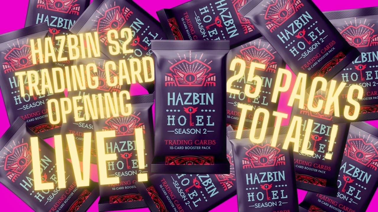 #HazbinHotel S2 Trading Card Opening !!! (again)
