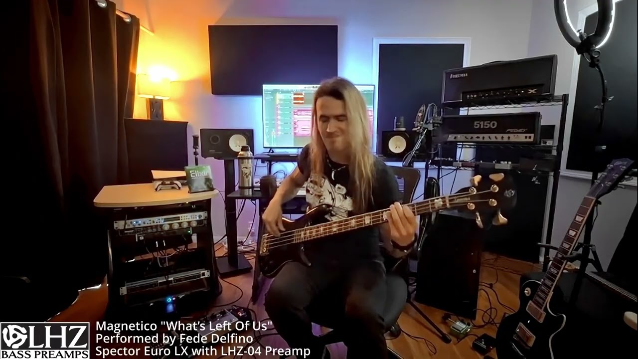 Fede Delfino tone demo: Euro LX + LHZ Preamps  on 