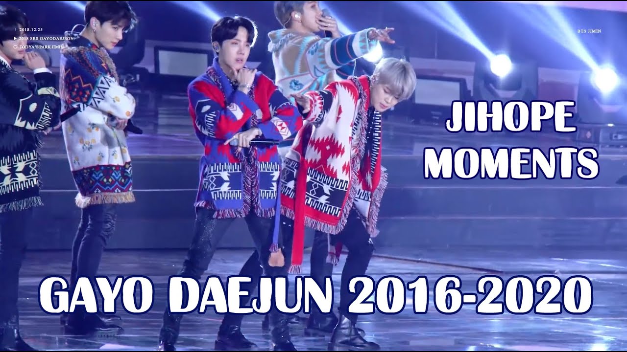 JiHope moments | Gayo Daejun 2016-2020