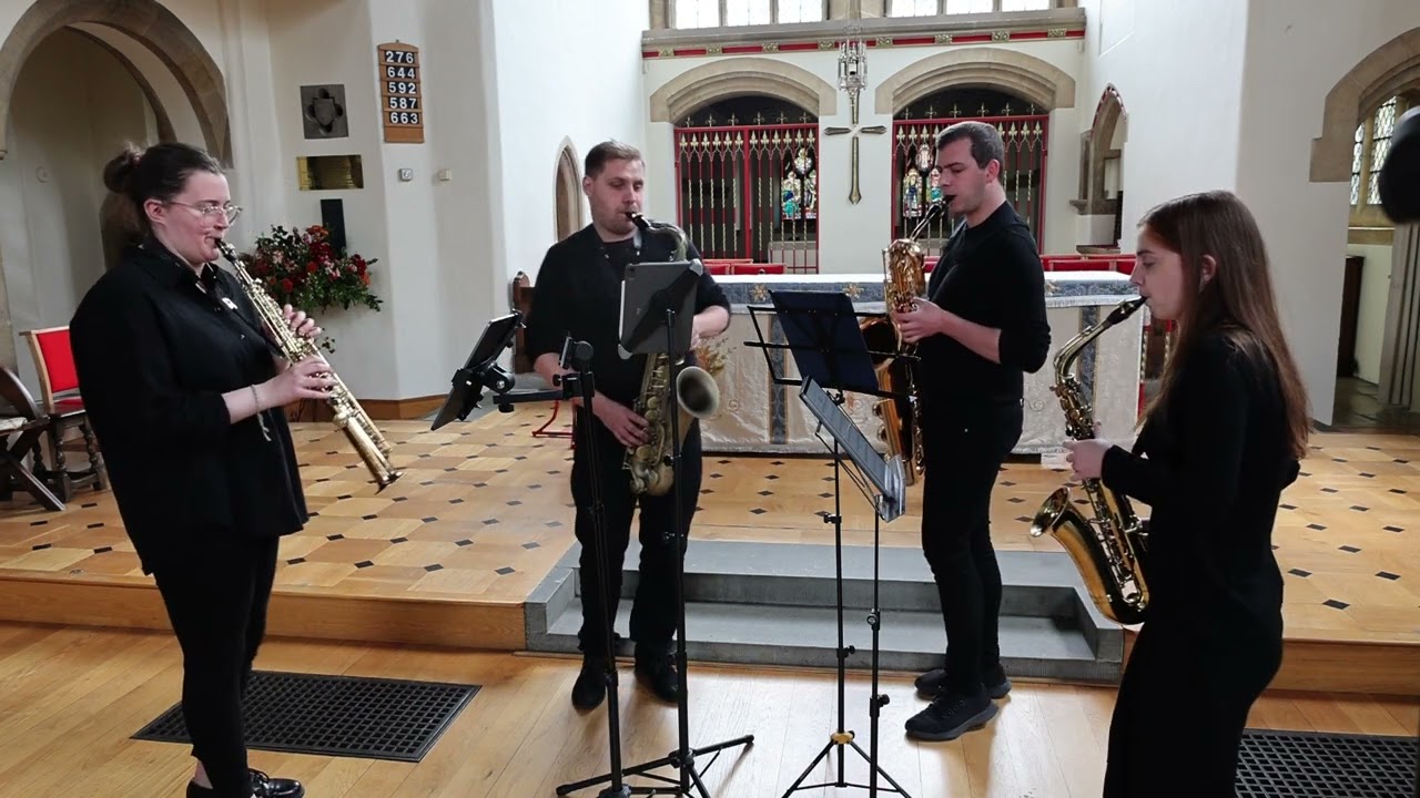 J.Haydn: String Quartet in Eb Major, Op.64 ,No.6 - Arranged for Saxophone Quartet